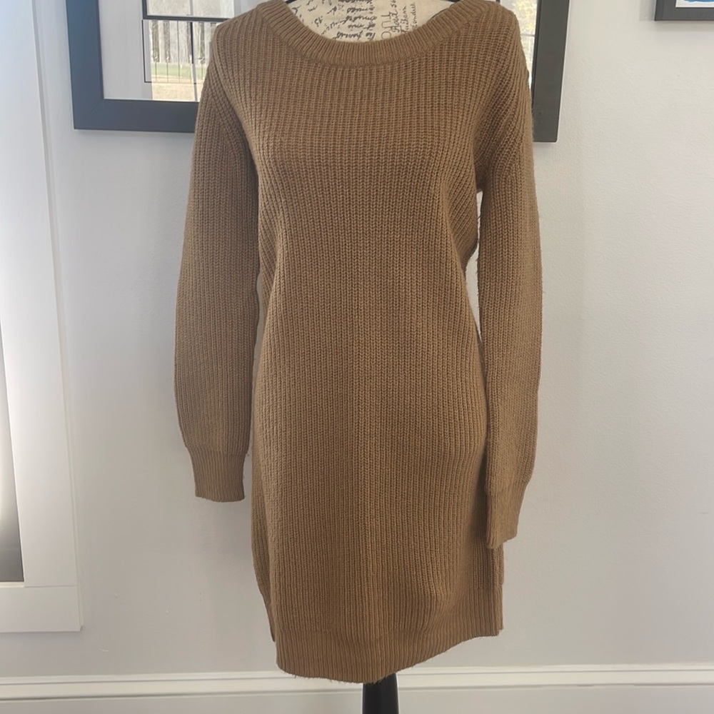 Moda International Sweater dress, knee length, size small
